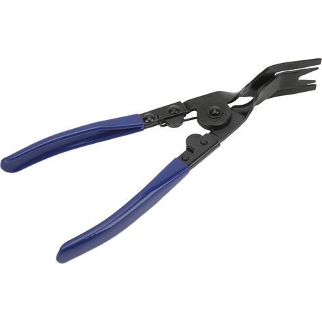 Alicates para clips de tapicería, herramienta para quitar sujetadores de acero al manganeso azul (1/5)