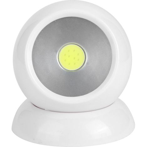 Lumière de nuit COB LED 360° rotative pour couloir escalier mural avec base magnétique (1/5)