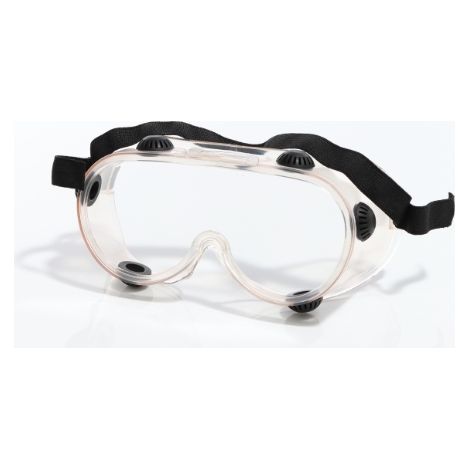 Occhiali di protezione / Occhiali a visiera completa trasparenti in PVC morbido