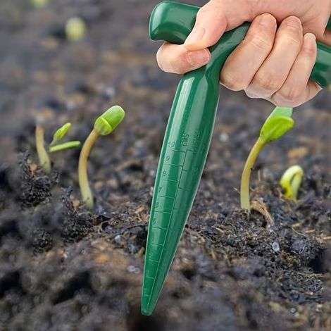 1 outil de perçage de sol portable, outil de perforation et de semis, outil de plantation horticole (1/5)