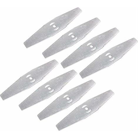 Gabrielle – Lame de tondeuse à gazon métal 16PCS – Accessoire pour coupe-bordure – Longueur 150mm – Pour agriculture et foresterie (1/5)