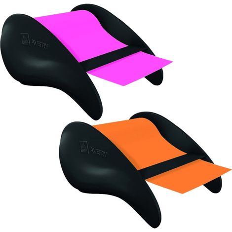 6x Haftnotiz-Rolle im Spender Orange