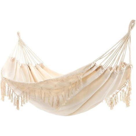 Chaise longue en ballons de coton, chaise longue portable avec sac, chaise longue en coton à double suspension, lavable en machine, en coton, idéale pour la plage, le sable, la cour ou l'extérieur (1/5)