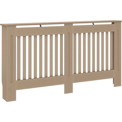 INLIFE Cache-radiateur 152x19x81 cm MDF (1/5)