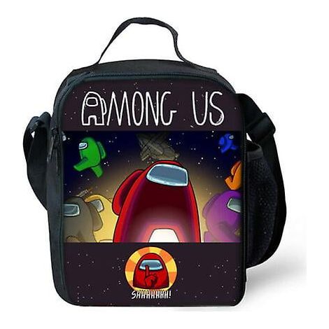 Sac déjeuner isotherme pour enfants, poche repas thermique portable, sac à dos déjeuner garçon fille, taille moyenne, lot de 2, coloris assortis, résistant à l'eau. (1/5)