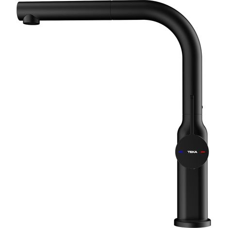 Teka OVAL 938 grifo de cocina negro diseño elegante (1/5)