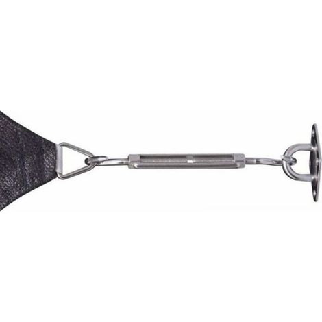 Kit de Fixation pour Voile D'ombrage - Acier Inoxydable Soleil Voile D'ombrage Kit de Fixation pour Triangle et Carré - Rectangle (1/4)