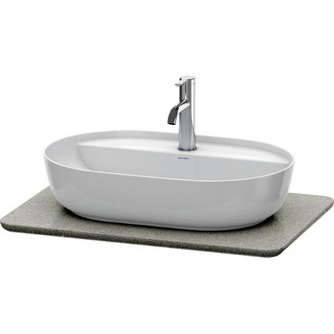 Console en pierre de quartz Duravit Luv LU9465, largeur 688mm, (1/3)