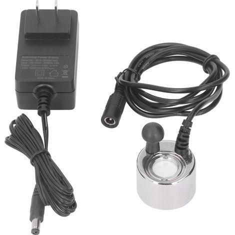 Ultrasonic Mist Maker Mini Waterproof Fog Maker Fish Tank Atomizer for Pond Water Feature US Plug 100‑240V