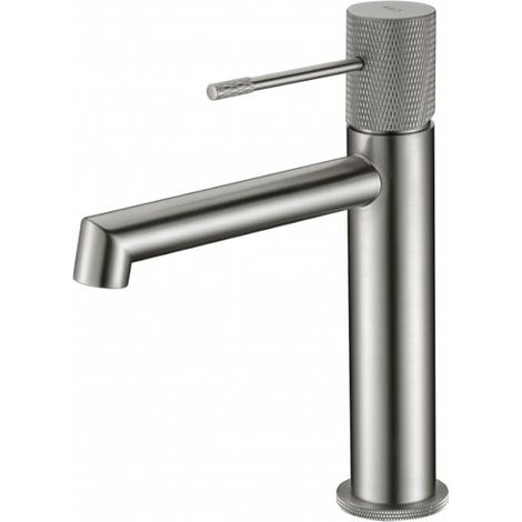 Monomando lavabo Line níquel cepillado IMEX BDD038-1NQ