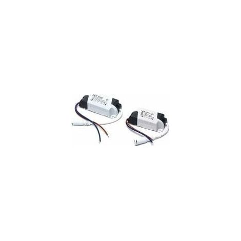 2x Driver LED, 13-18W transformateur pour plafonnier LED, alimentation panneau LED, connecteur DC pour plafonnier LED (13-18W) (1/4)