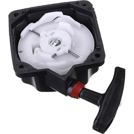 piece Recoil starter for brush cutter, manual recoil system, compatible with lawnmowers, standard 67 mm mounting, professional and domestic use