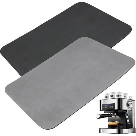 (40 x 30cm) 2 Pièces Tapis Egouttoir Vaisselle Tapis Vaisselle Absorbant Tapis Evier Cuisine Tapis Absorbant Vaisselle pour la (1/4)