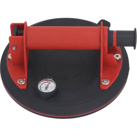 Ventouse en verre de 20 cm (8 po) avec une capacité de charge de 200 kg (440 lb) pour carrelage, bois et métal. (1/5)