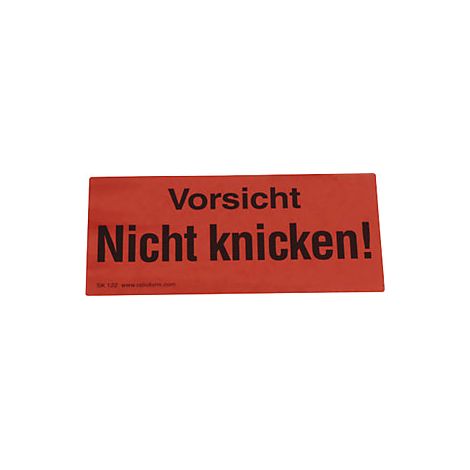 ratioform  Etichette segnaletiche  stampa Nicht knicken  conf