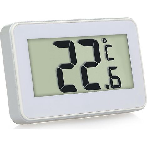 Digitales LCD-Thermometer für Kühlschrank und Gefrierschrank mit verstellbarem Ständer und Antifrostmagnet