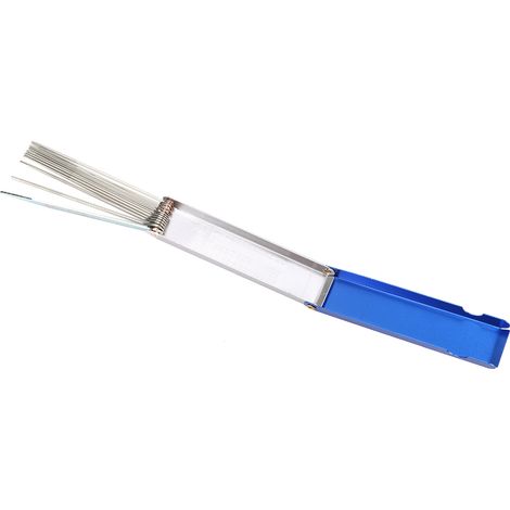1 kit aiguilles nettoyage carburateur moto en acier inoxydable, outil de décrassage pour gicleurs sale (1/5)