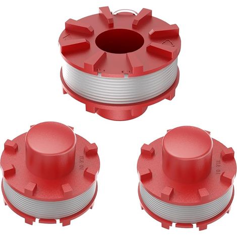 Bobine de fil de rechange, compatible avec Einhell GE-CT 36/30Li E SOLO, AGILLO 36/255 BL, AGILLO 18/200, accessoires de débroussailleuse, remplace les bobines de rechange Einhell 3405096 (1/5)