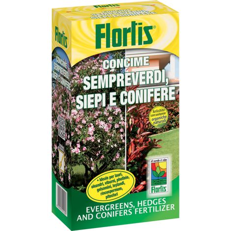 CONCIME PER PIANTE SEMPREVERDI, SIEPI E CONIFERE 1KG