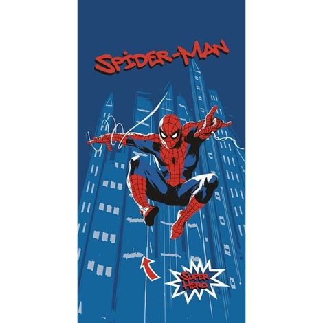 Serviette De Plage - Spider Man - Toile D' Araignée - 70x140 cm (1/3)