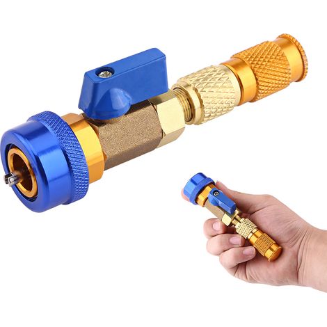 Outil d'extraction et d'installation rapide pour obus de valve de climatisation automobile R134a / R12 / CR-206 basse pression (1/5)