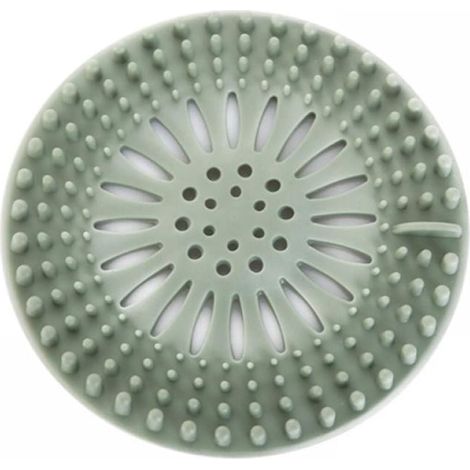 Hair Catcher - TPR Shower Drain Cover - For Bathroom Bathtub Kitchen Floor Drain - 4 Pieces (1/5)