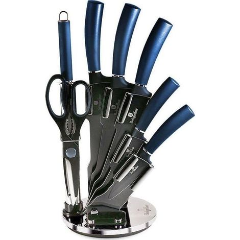 Berlinger Haus Aquamarine Juego de 8 Cuchillos Ergonómicos (1/3)