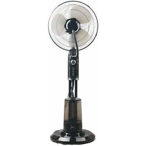 Akai Modernen Standventilator in Weiß und Rot