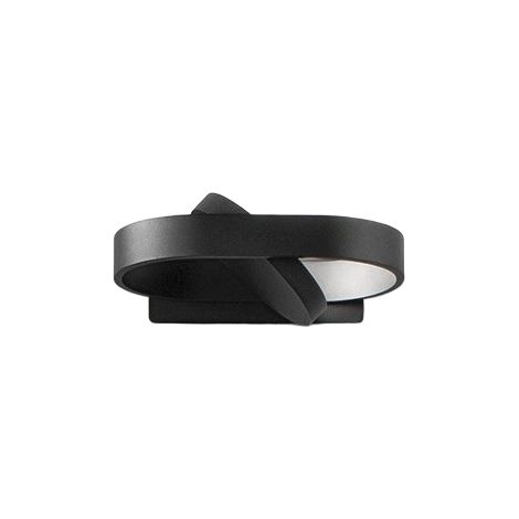 Applique Murale En Métal Noir, Lampe Led 6W Orientable Avec Technologie Cct Sélectionnable 3000K-4000K-6000K, Au Design Moderne Par Perenz - Chic (1/3)