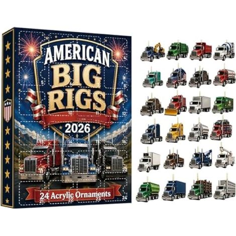 Calendrier De L'Avent Noël 2026 Pour Les Pendentif Décoration De Voiture (1/5)