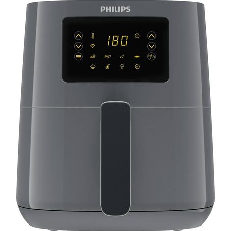 Philips – Friteuse sans huile 4,1 L – Puissance 1400 W – 13 programmes – Écran digital – Technologie Rapid Air pour cuisson saine (1/7)
