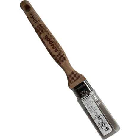 Pinceau plat en bois et fibres lasure 25mm (1/4)