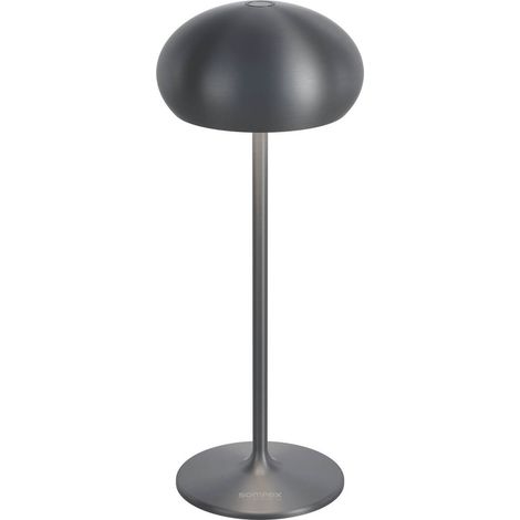 Luminaire extérieur Sompex Pebble aluminium anthracite Ø 9,2 cm lumière chaude IP65 compatible variateur 190 lm (1/3)