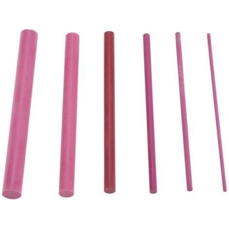 Ensemble de 6 pierres à aiguiser rubis à grain 3000 pour le polissage et l'affûtage. (1/5)