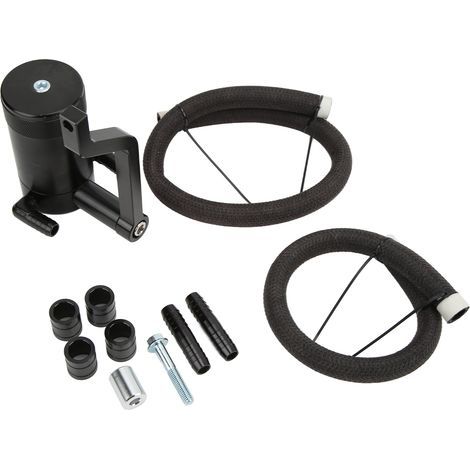 6.4L Black Billet Aluminium Billet Catch Can avec support de remplacement pour Chrysler 300 20112021. (1/5)