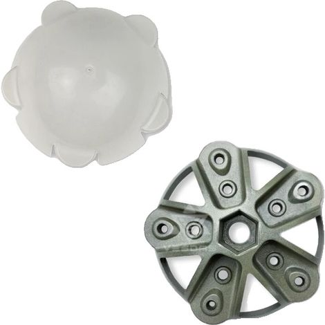 Lames d'éoliennes, Matériau durable, Conception aérodynamique, 5 moyeu de roue (1/2)