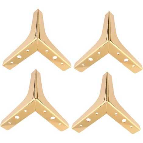 de support en m tal argent pour meubles pieds de canap et de (1/5)