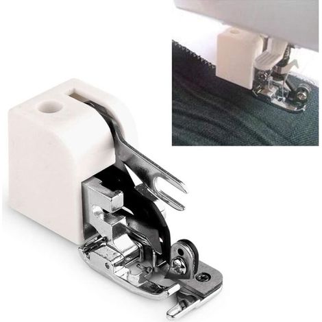 Pied de Pied presseur pour Machine à Coudre. Machine à Coudre Pied-de-biche Pieds de Presse Coupe latérale surjeteuse Pied-de-biche pièces de Machine à Coudre Domestique (1/4)