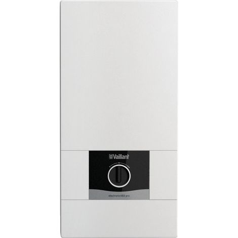 Vaillant – Chauffe-eau instantané 18kW – 8L/min – Tension 230V – Pour espaces confinés – Technologie de chauffage rapide