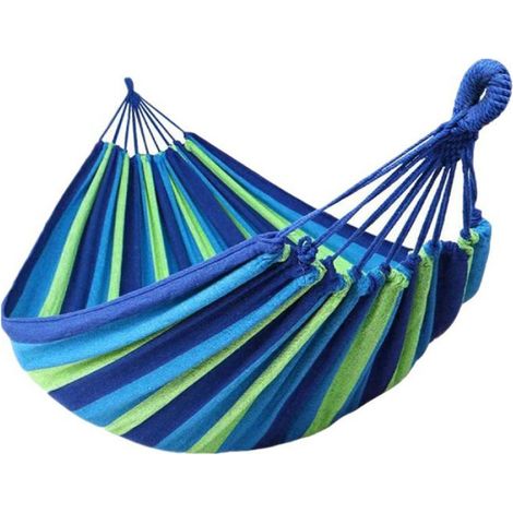 1 Hamac, Coton, 260x150 cm, 300 kg, Jardin, Camping (1/4)