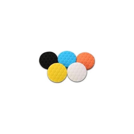 5Pcs 125mm Tampons de Polissage pour Voiture, Polissage Pad Éponge de Polissage, Tampons à polir Kit pour éponges de perceuse, Kit de Polissage de perceuse (1/5)