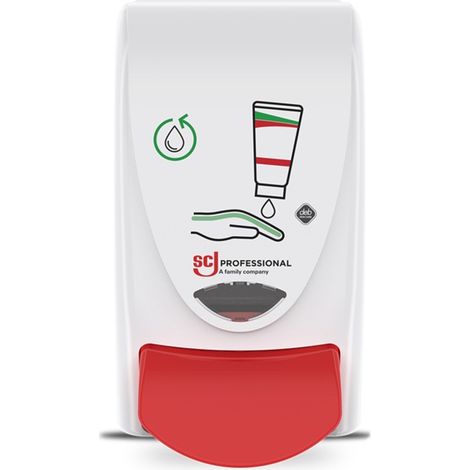 Distributeur mural en plastique PROLINE pour cartouches de 1 l soins de la peau DE DSS-DE systèmes de distribution (PR)