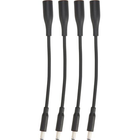 4 pièces Câble Adaptateur DC 7.4x5.0mm vers 4.5x3.0mm, Plug and Play pour Chargeur Ordinateur Portable Dell, Convertisseur Alimentation (1/5)
