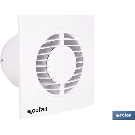 Estrattore d'aria assiale silenzioso 7,8 W 150 x 131 mm Ø100 mm (1/4)