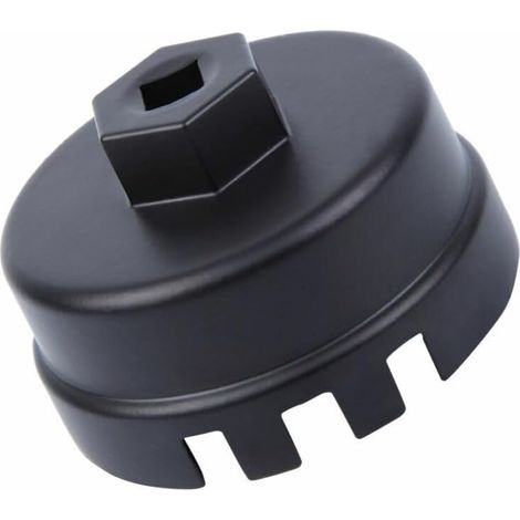 Clé universelle pour filtre à huile 14 cannelures 64 mm Noir -