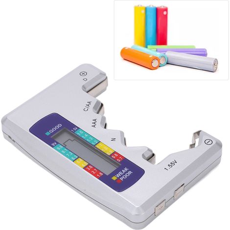 Digitalanzeige-Batterieladestandsanzeige, Batterietester (1/5)