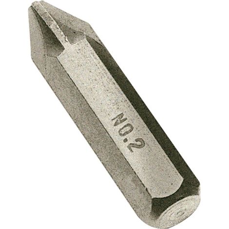 2800 m/PZ Numéro 2 PZ type Impact Embouts de tournevis, Bleu