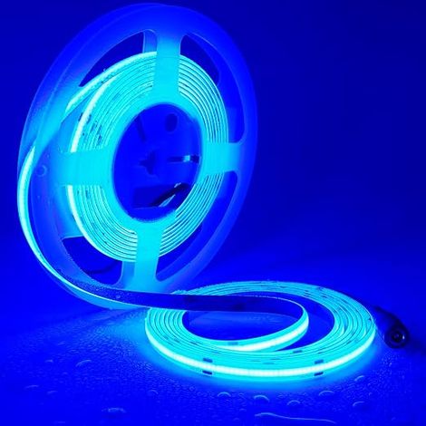 LED Strip COB 24V Blue 5M Waterproof IP65 Outdoor (1/5)