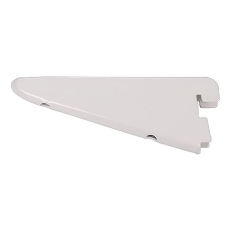 TIMCO Twin Slot Shelf Bracket White - 120mm