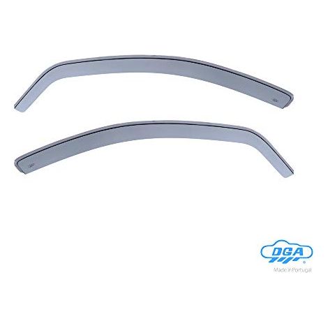 Set deflettori aria anteriori ad incastro, tipo lungo - compatibile per Dacia Duster (05/1001/18) (1/3)